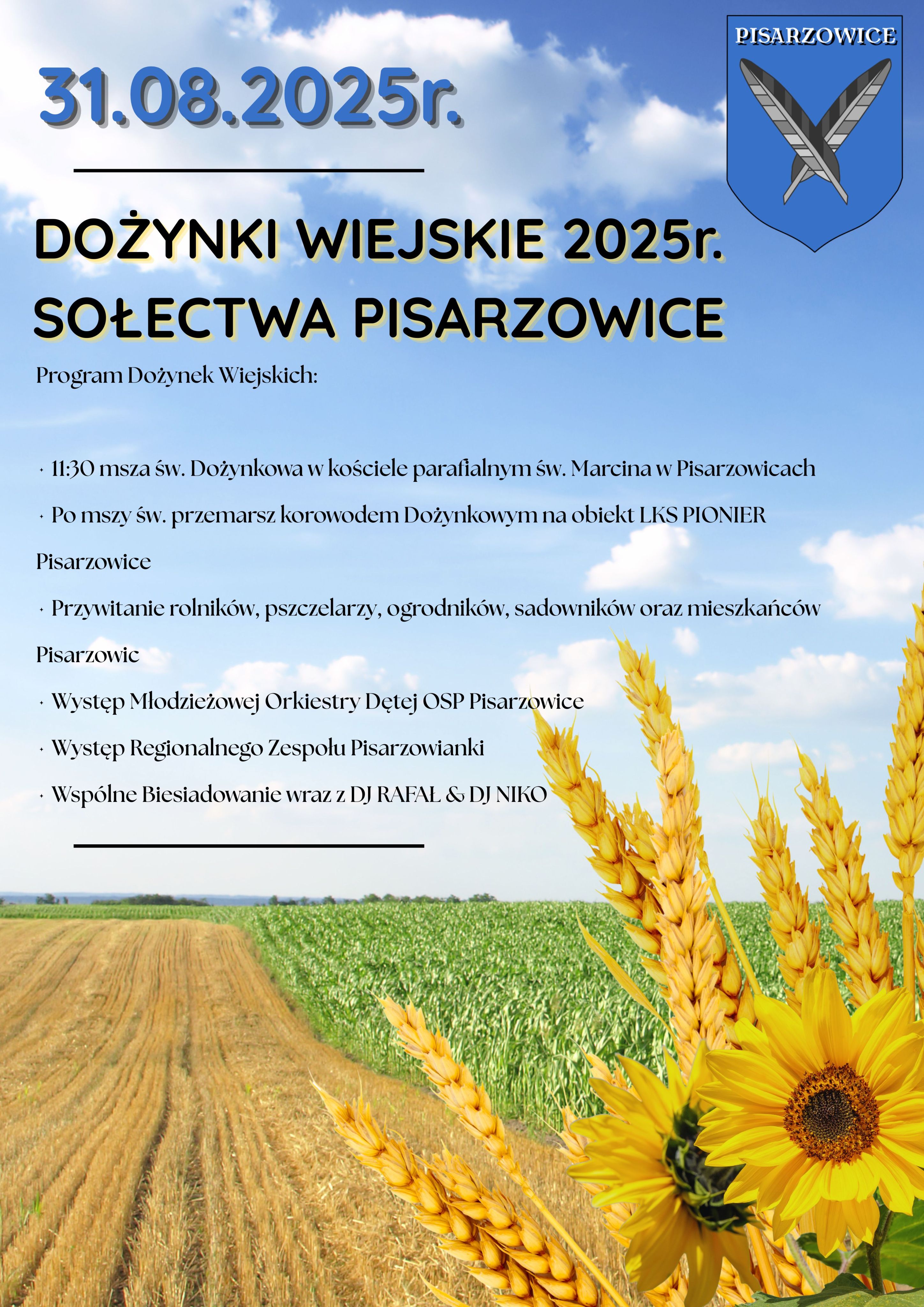 Dożynki Wiejskie 2025
